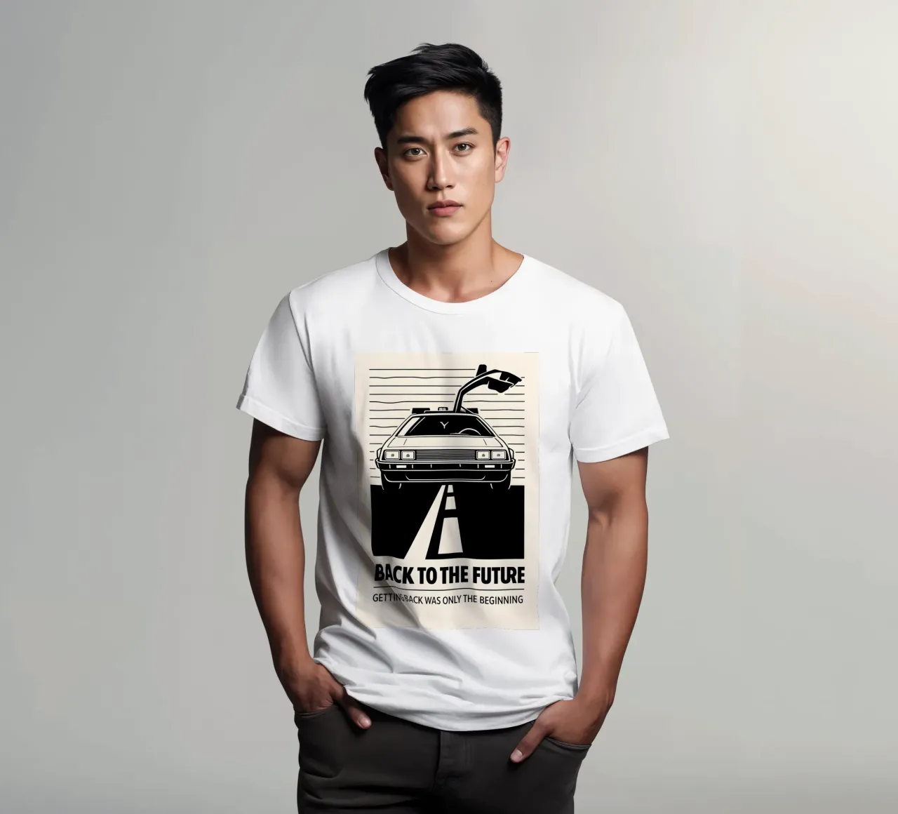 Back To The Future Print t-shirt da MoviesArt