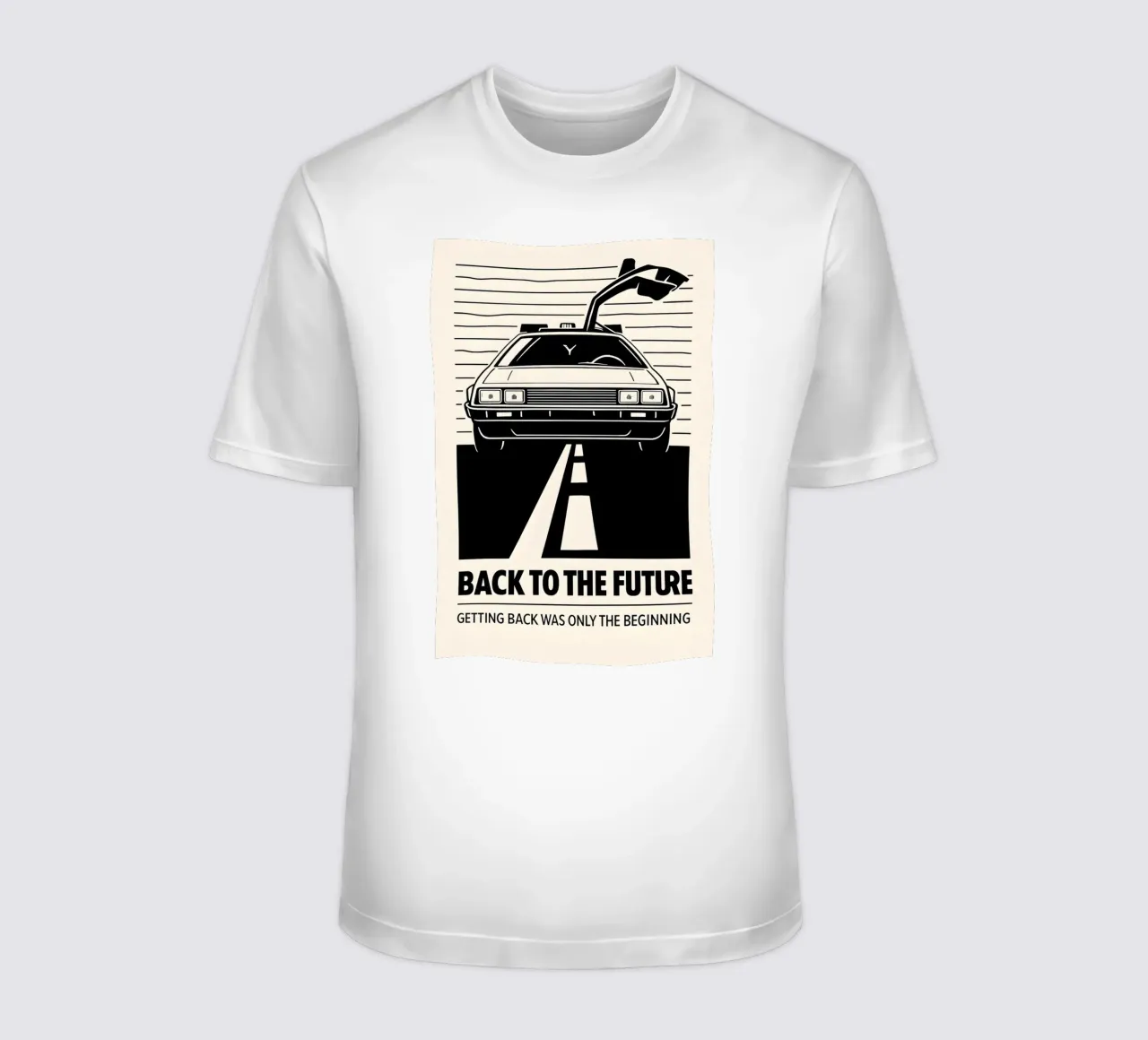 Back To The Future Print t-shirt da MoviesArt