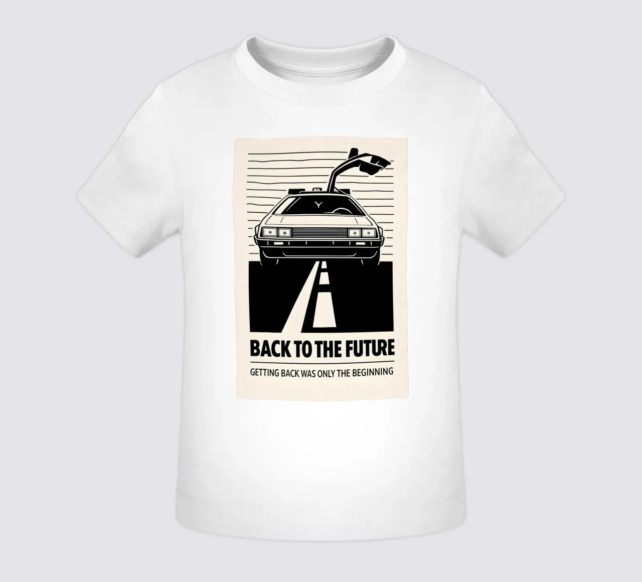 Back To The Future Print maglietta neonato da MoviesArt