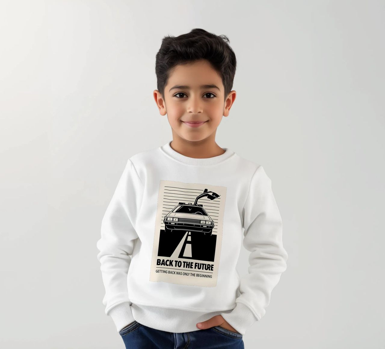 Back To The Future Print felpa bambino da MoviesArt