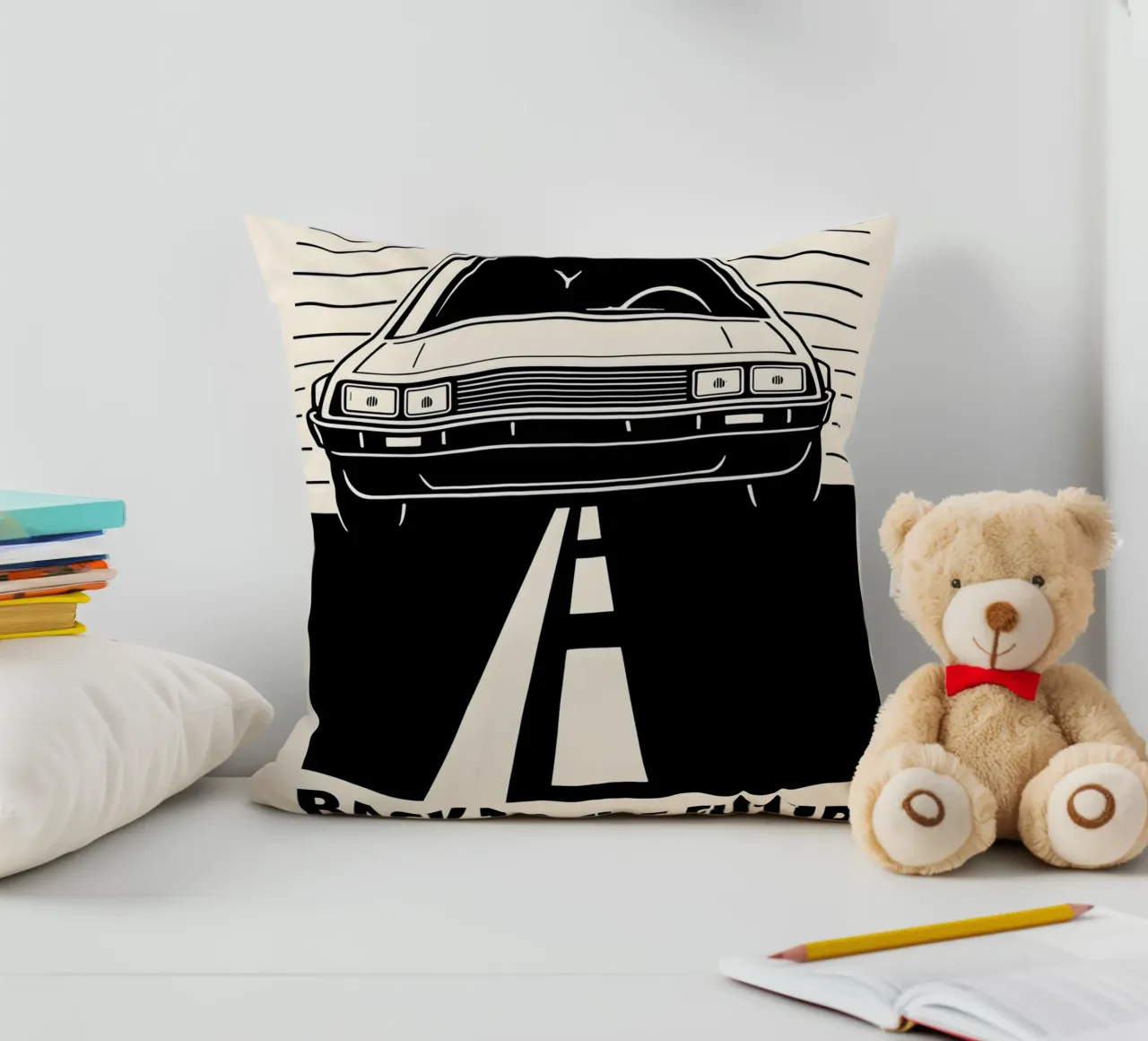 Back To The Future Print cuscino da MoviesArt