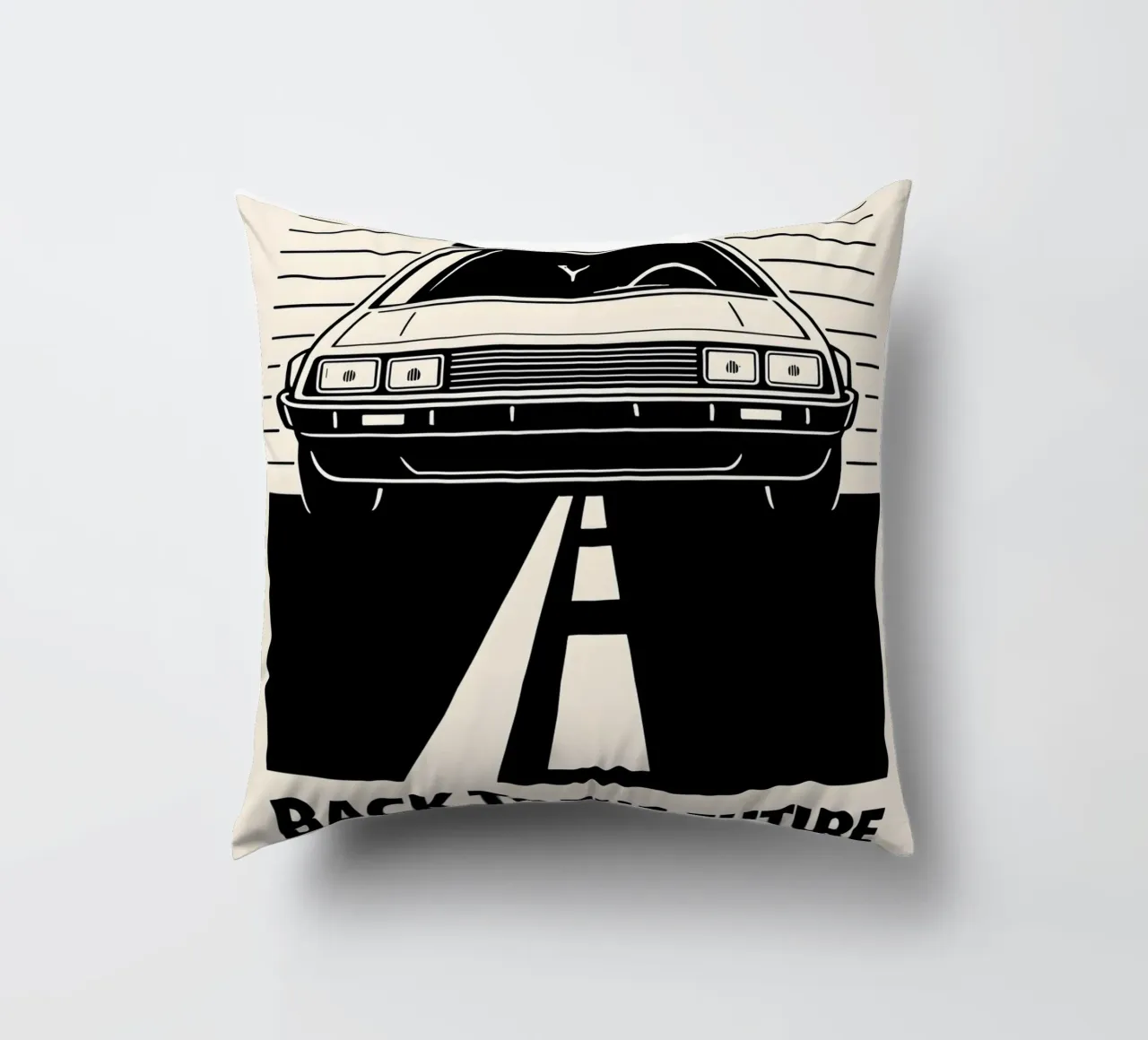 Back To The Future Print cuscino da MoviesArt