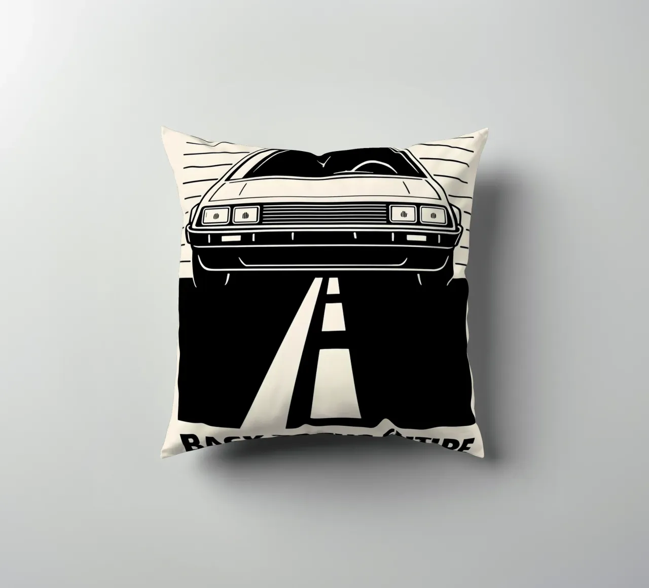 Back To The Future Print cuscino da MoviesArt