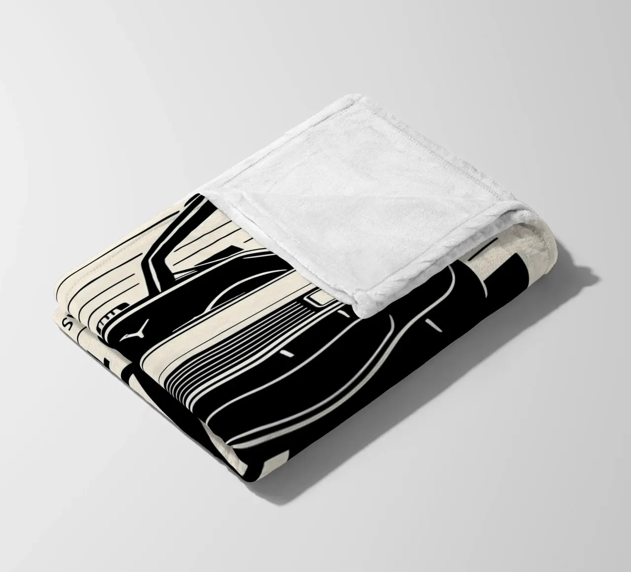 Back To The Future Print coperta in pile da MoviesArt