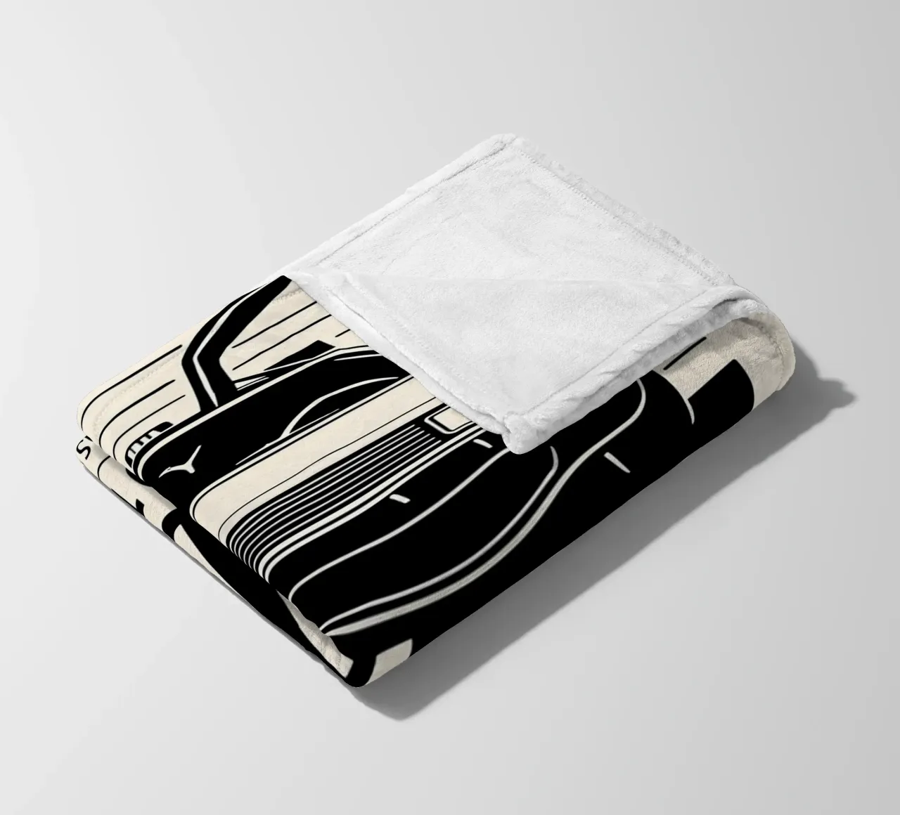 Back To The Future Print coperta in pile da MoviesArt