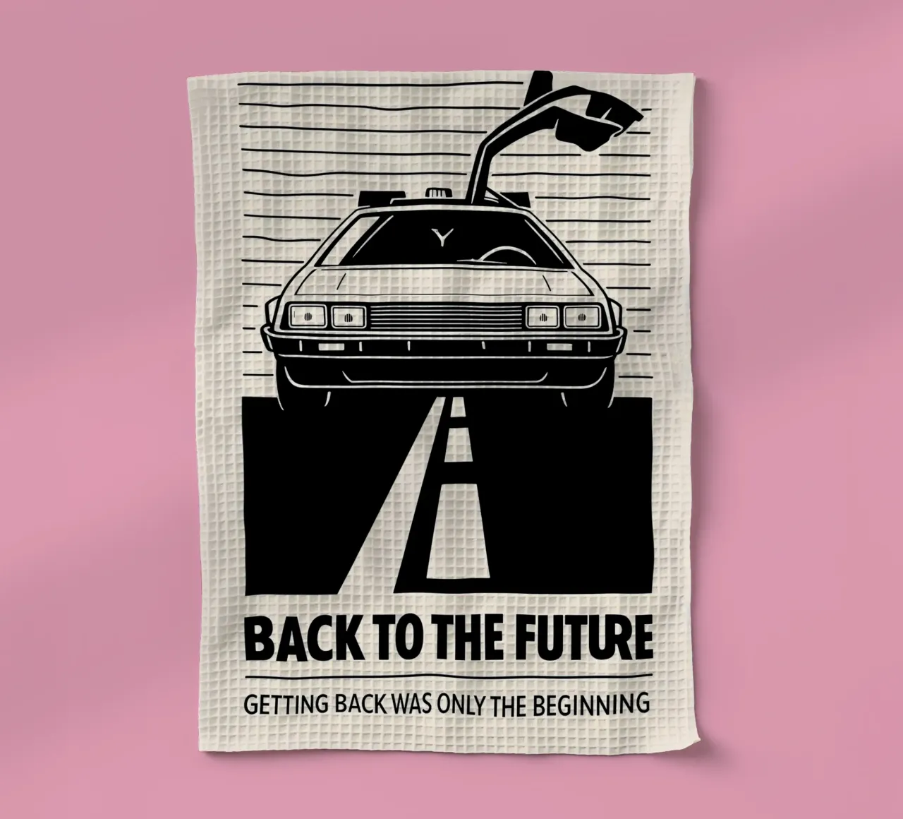 Back To The Future Print torchon de MoviesArt