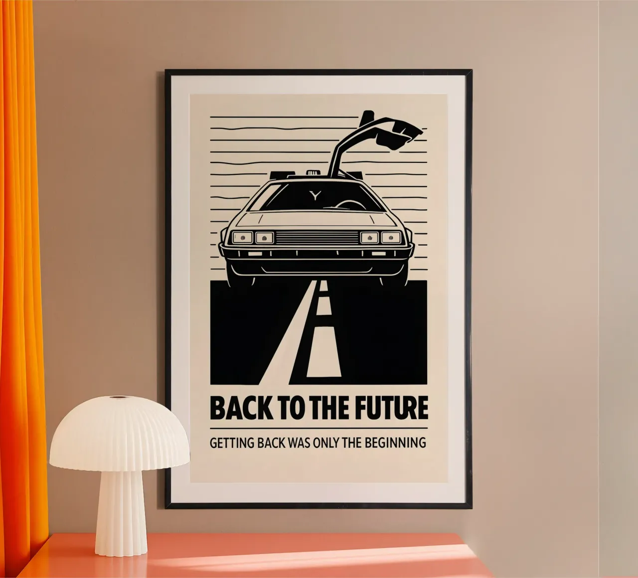 Back To The Future Print carta hahnemühle da MoviesArt
