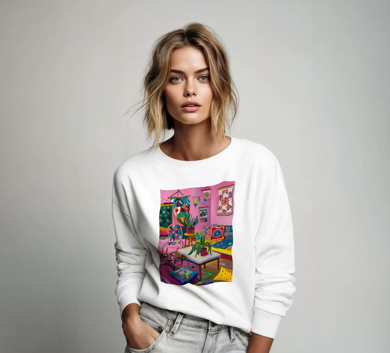 Chambre douillette colorée sweat de Arcane Shade