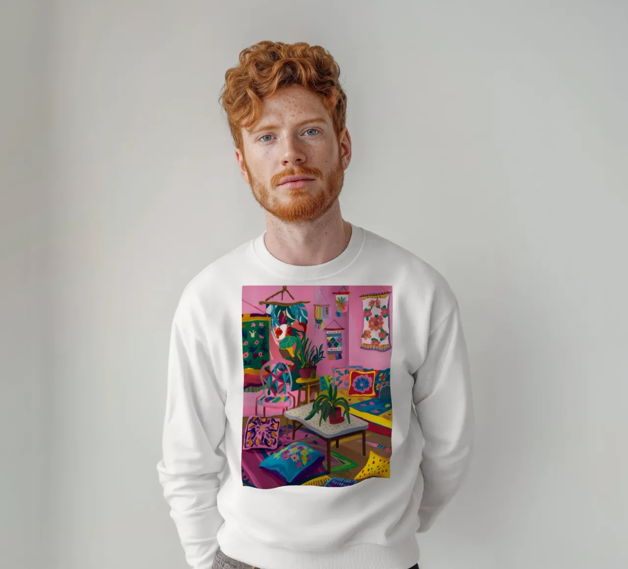Chambre douillette colorée sweat de Arcane Shade