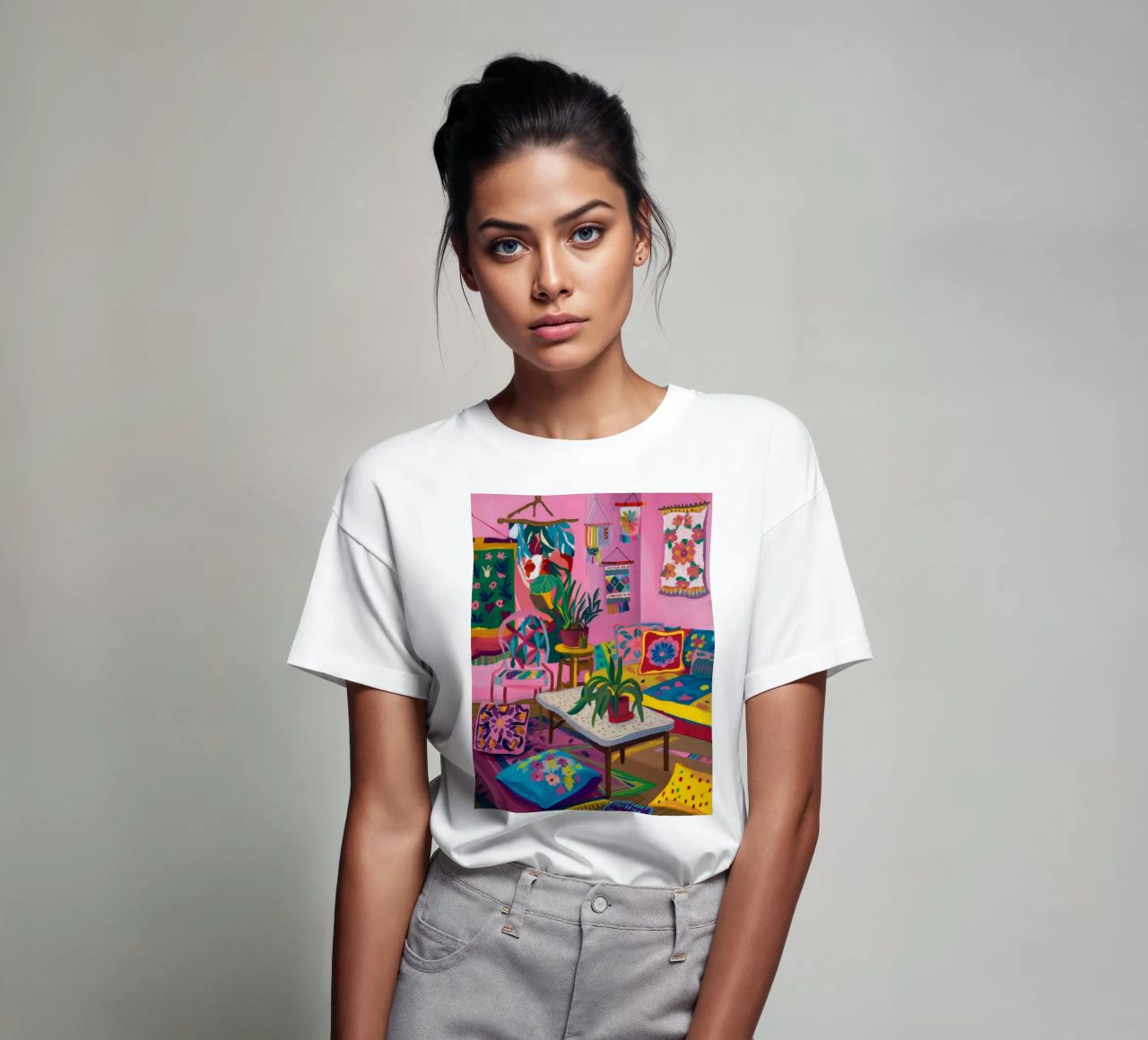 Camera colorata e accogliente t-shirt da Arcane Shade