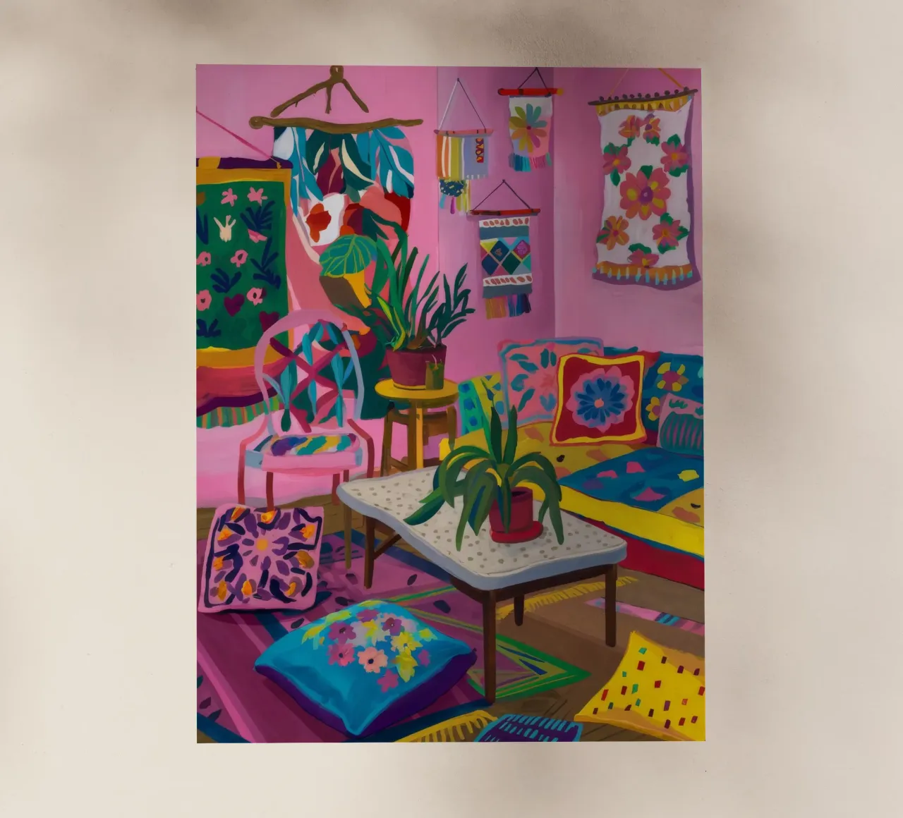 Camera colorata e accogliente pellicola backlit da Arcane Shade