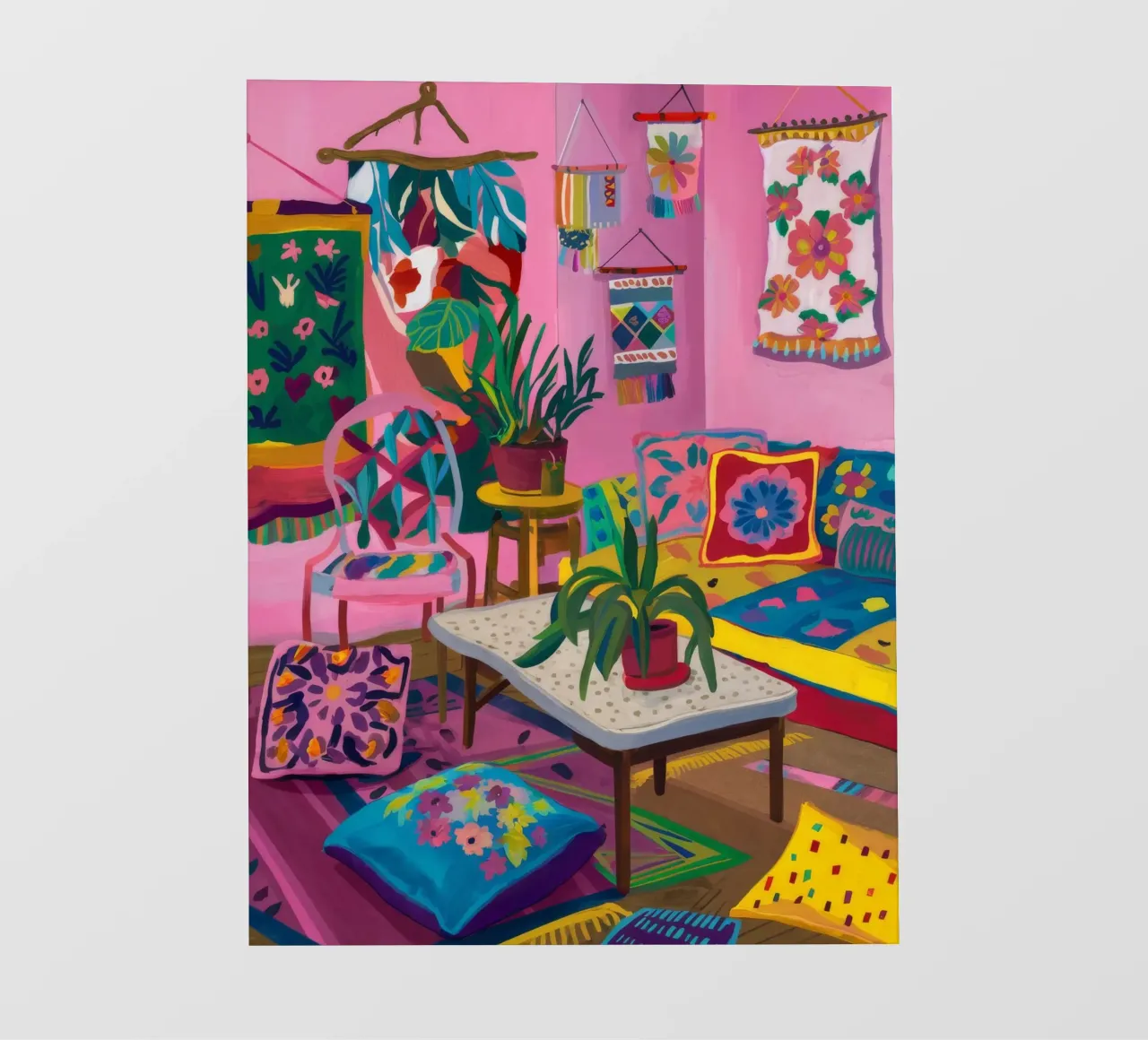 Camera colorata e accogliente telo in pvc da Arcane Shade