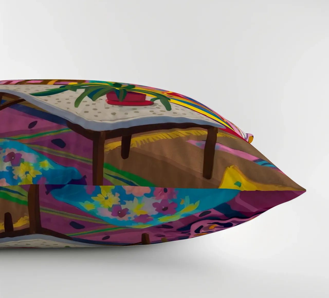 Camera colorata e accogliente cuscino da Arcane Shade