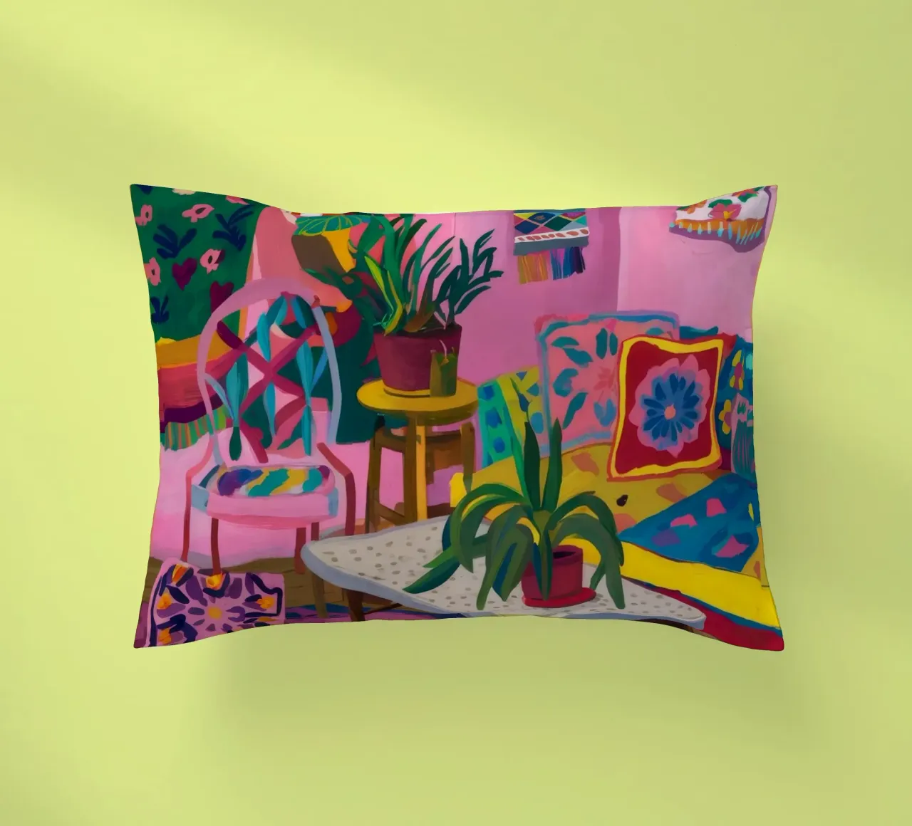 Camera colorata e accogliente cuscino da Arcane Shade