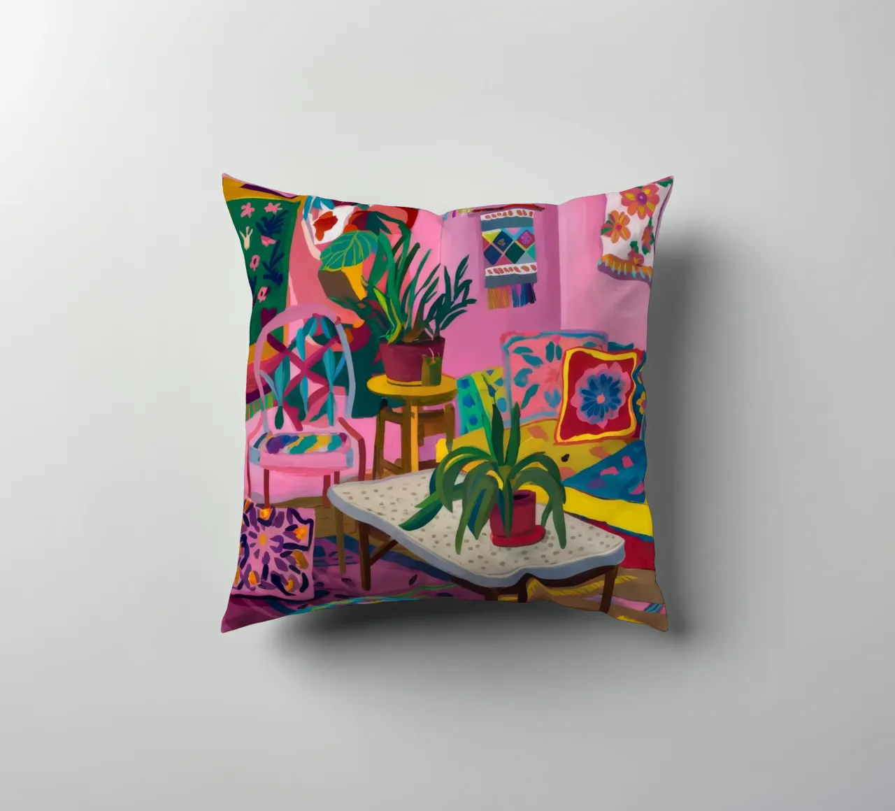 Camera colorata e accogliente cuscino da Arcane Shade