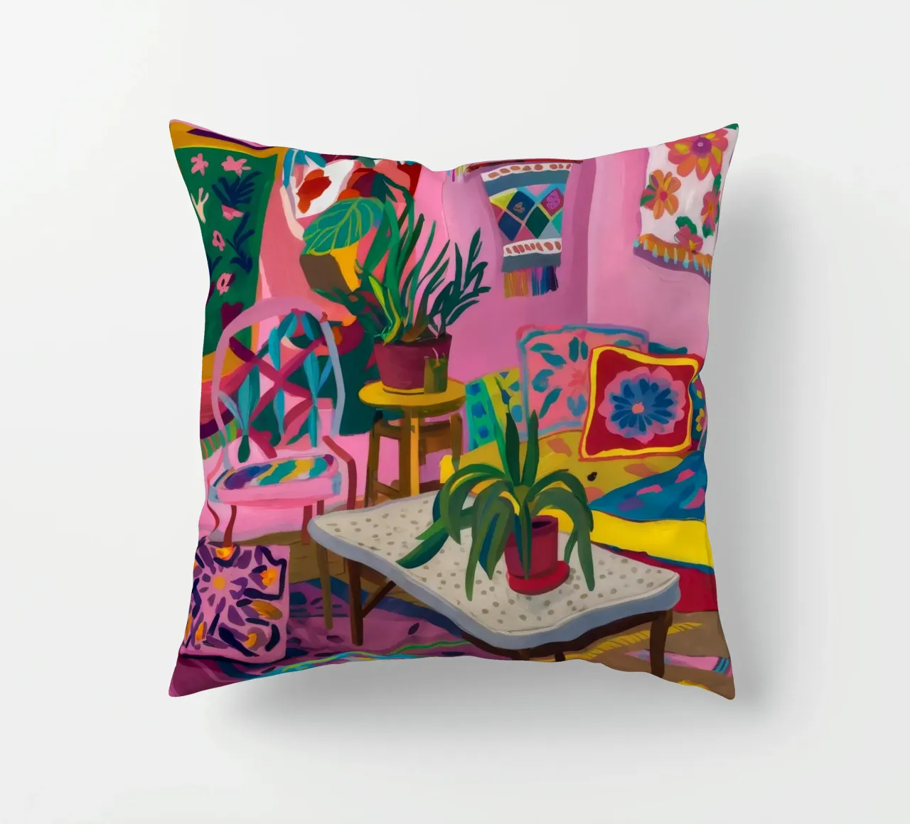 Camera colorata e accogliente cuscino da Arcane Shade