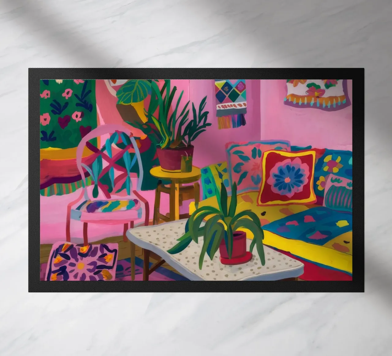 Camera colorata e accogliente zerbino da Arcane Shade