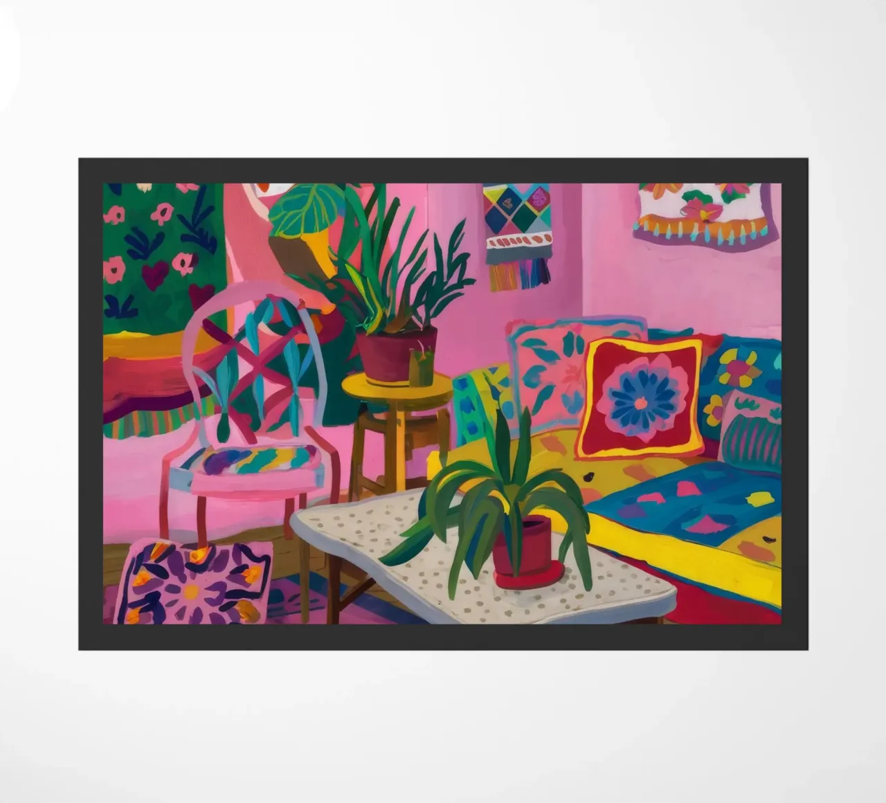 Camera colorata e accogliente zerbino da Arcane Shade