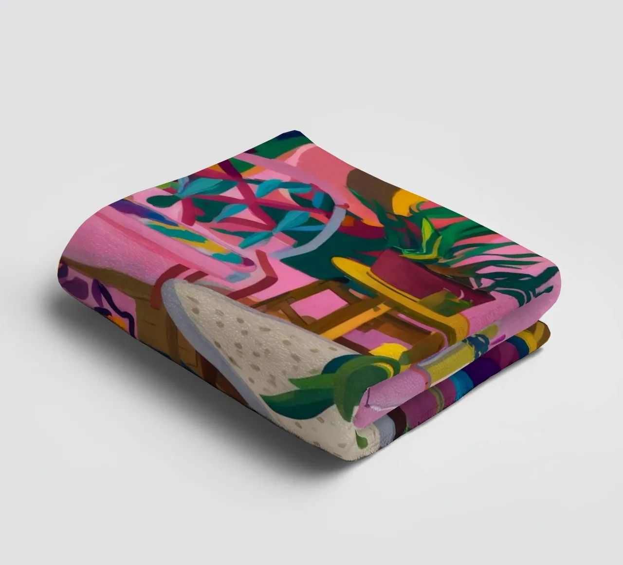 Camera colorata e accogliente asciugamano da bagno da Arcane Shade