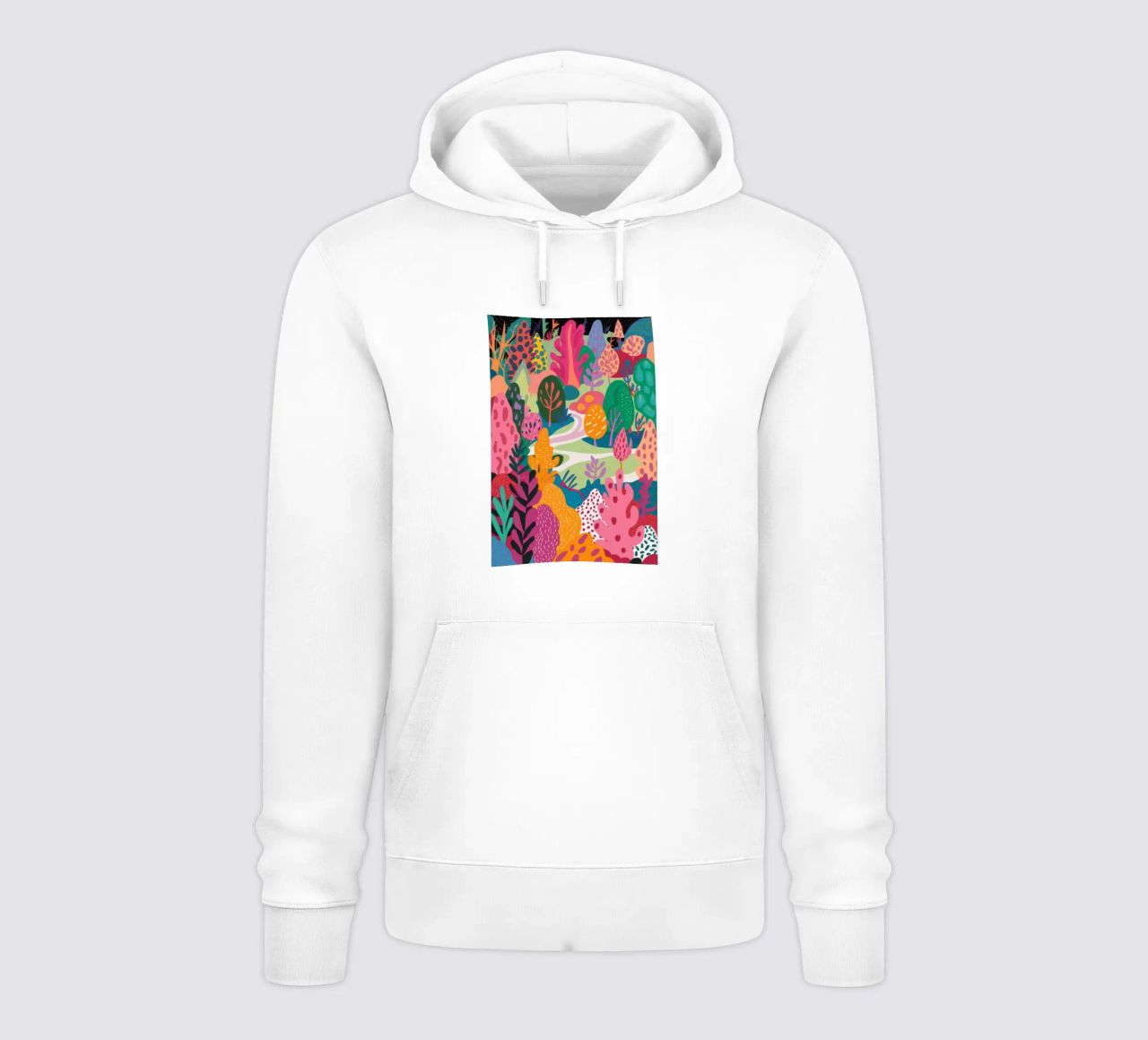 Foresta di colori felpa con cappuccio da Arcane Shade