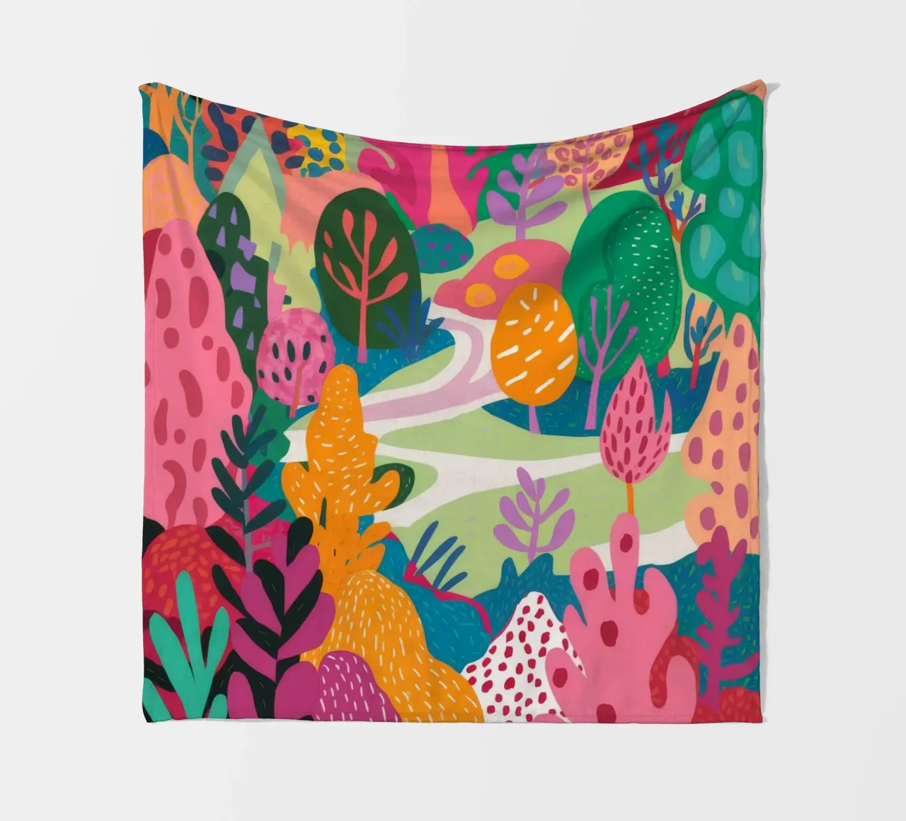 Foresta di colori coperta in pile da Arcane Shade