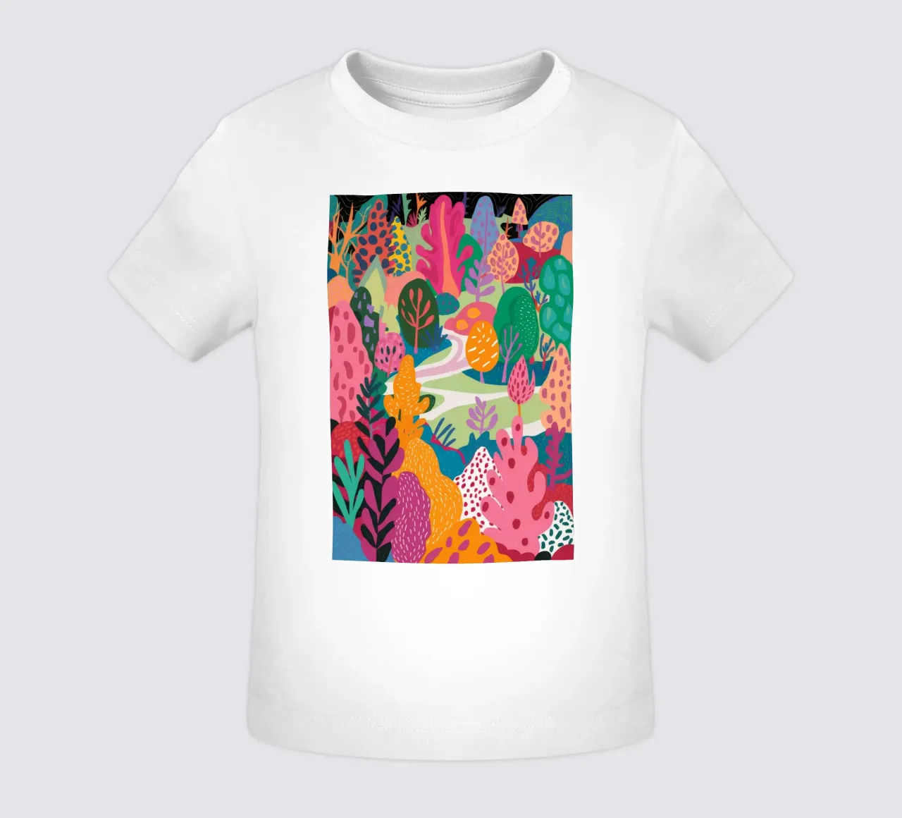Foresta di colori maglietta neonato da Arcane Shade
