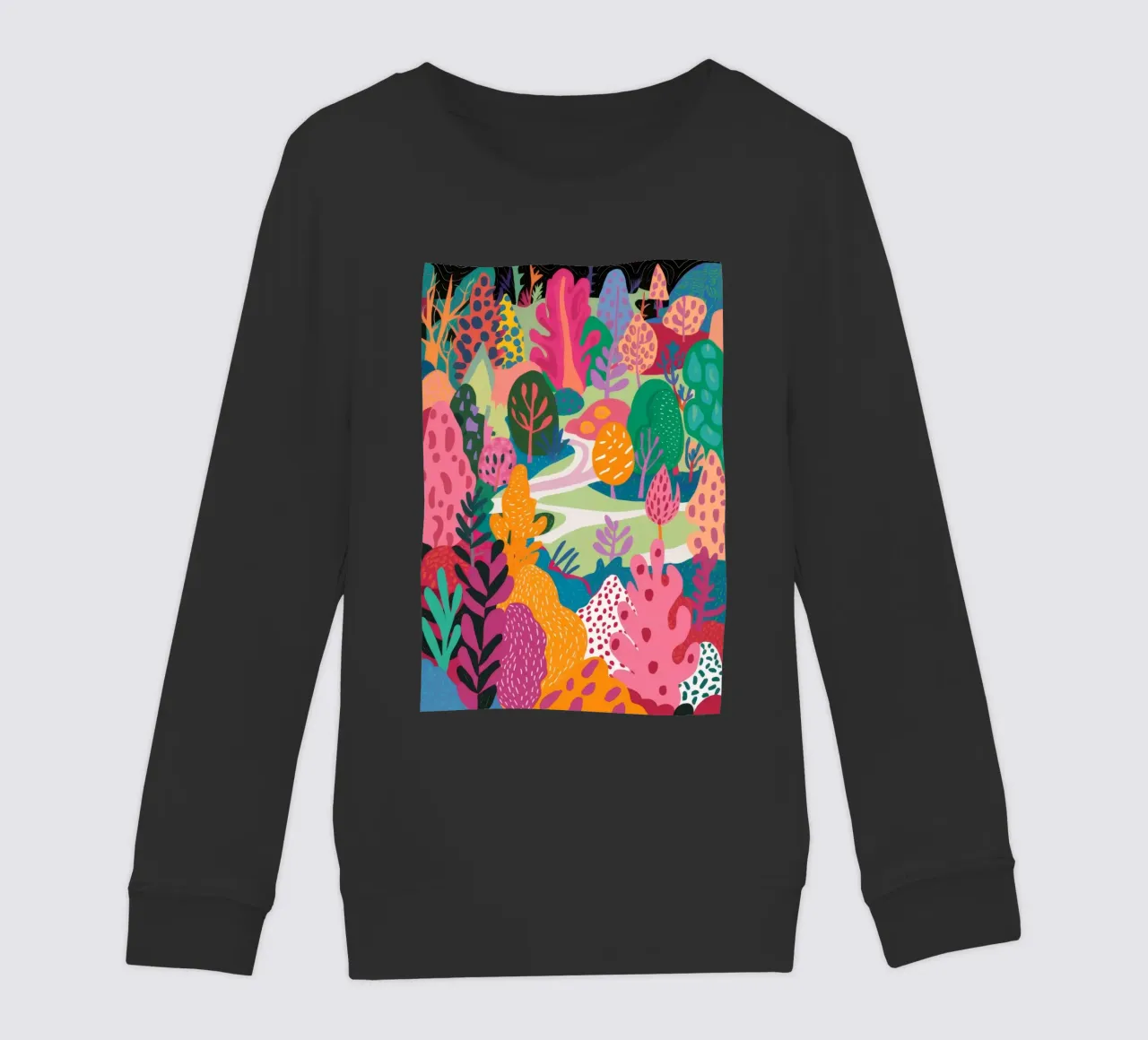 Foresta di colori felpa bambino da Arcane Shade