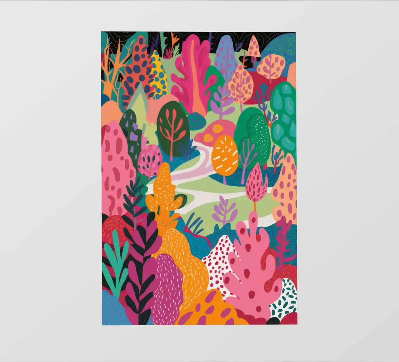 Foresta di colori pellicola backlit da Arcane Shade