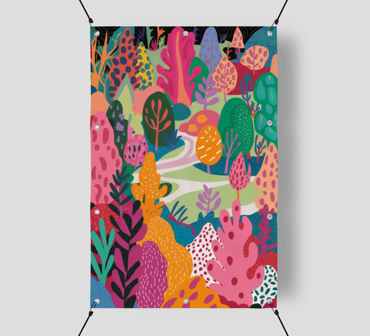 Foresta di colori telo in pvc da Arcane Shade