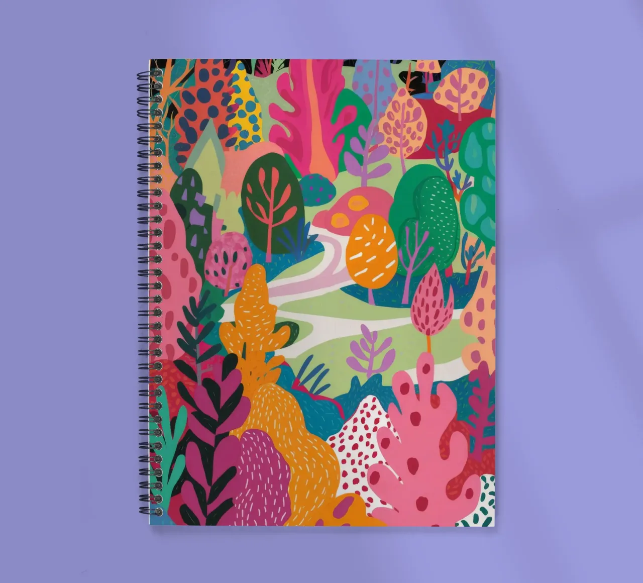 Forest of Color spiral notebook by Arcane Shade