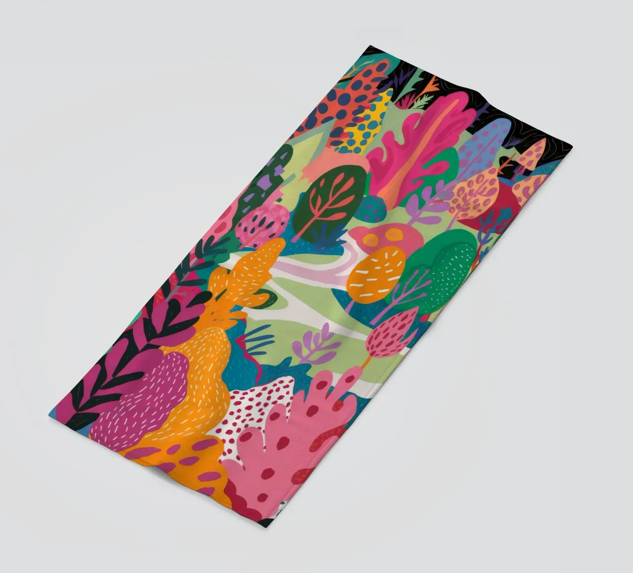 Forest of Color beach towel by Arcane Shade