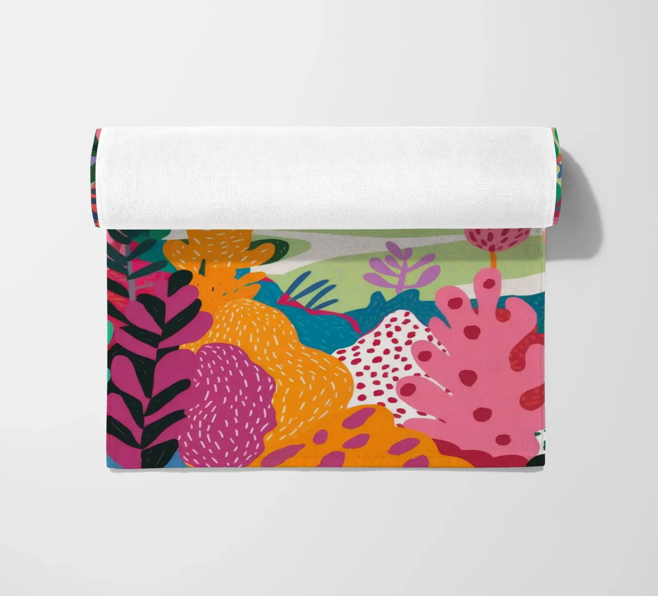 Forest of Color beach towel by Arcane Shade