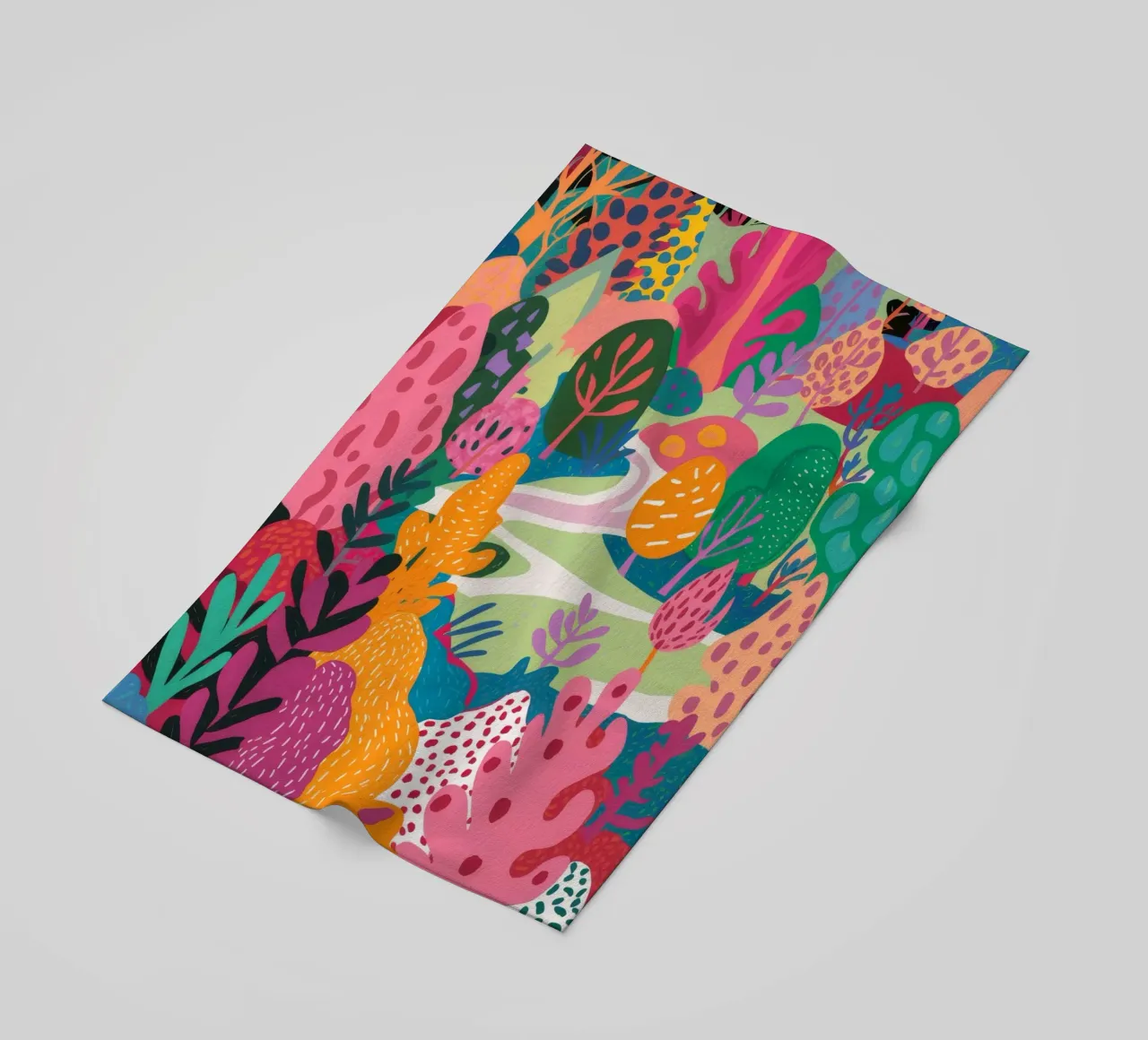 Forest of Color beach towel by Arcane Shade