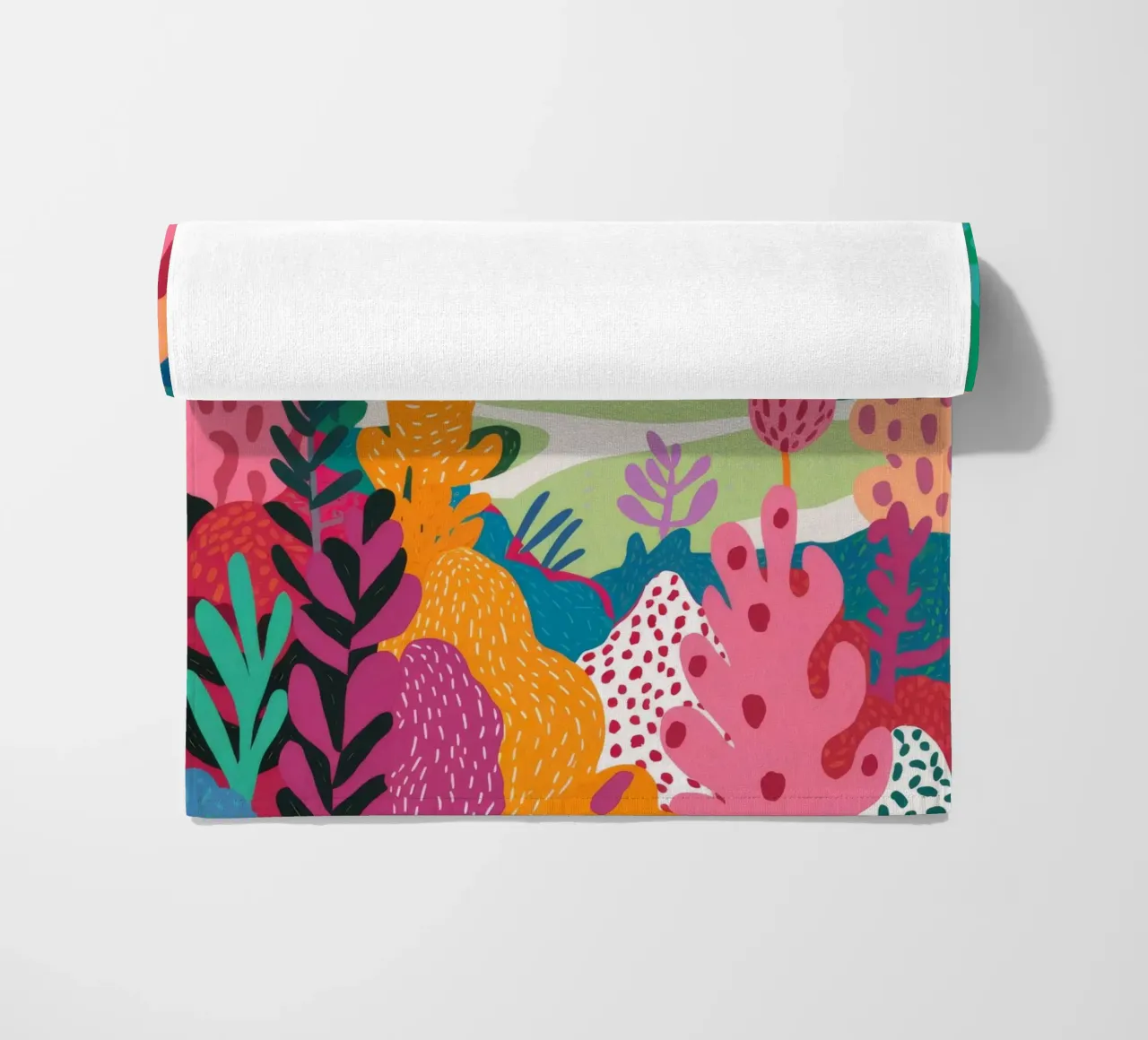 Forest of Color beach towel by Arcane Shade