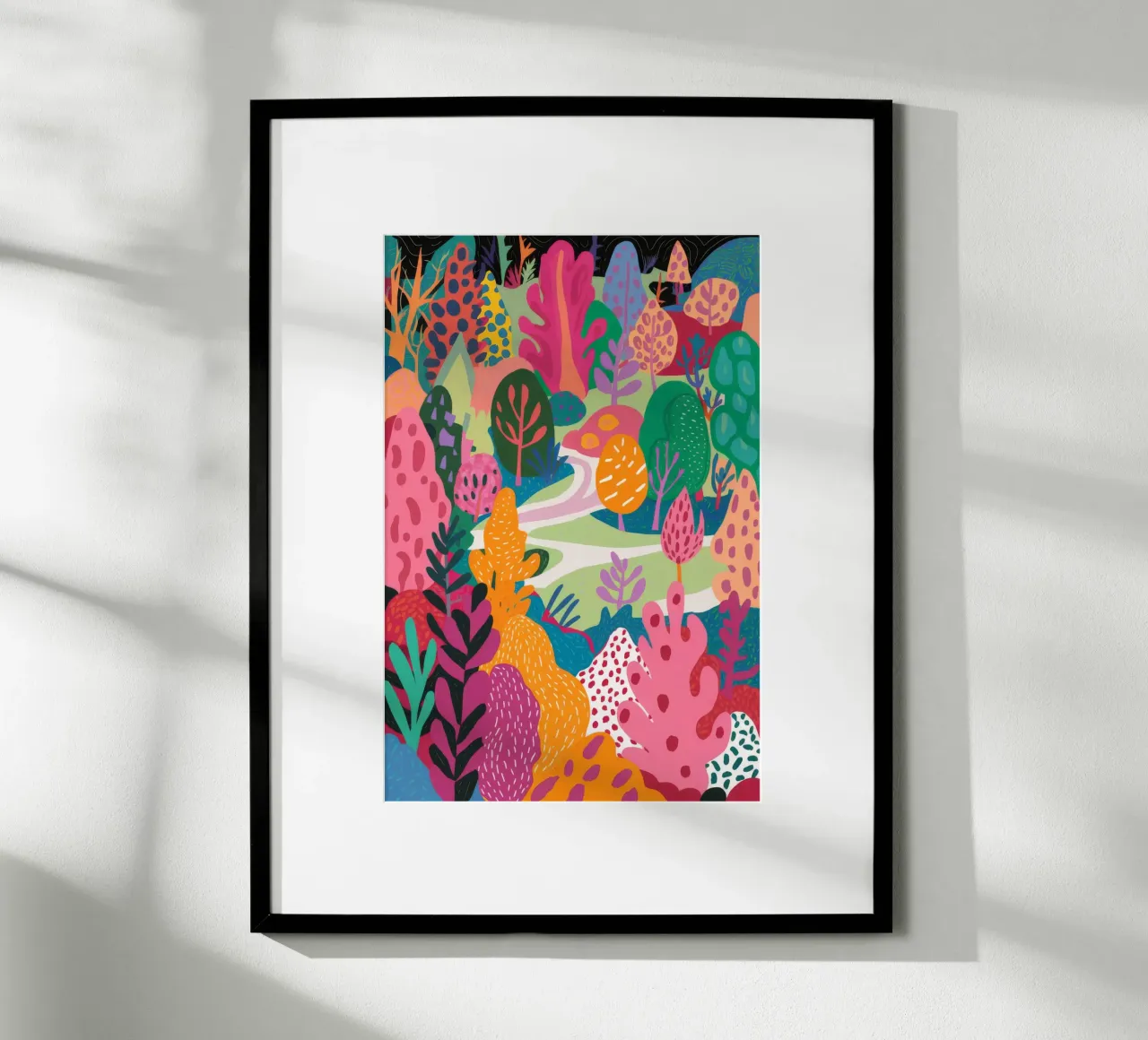 Foresta di colori poster da Arcane Shade