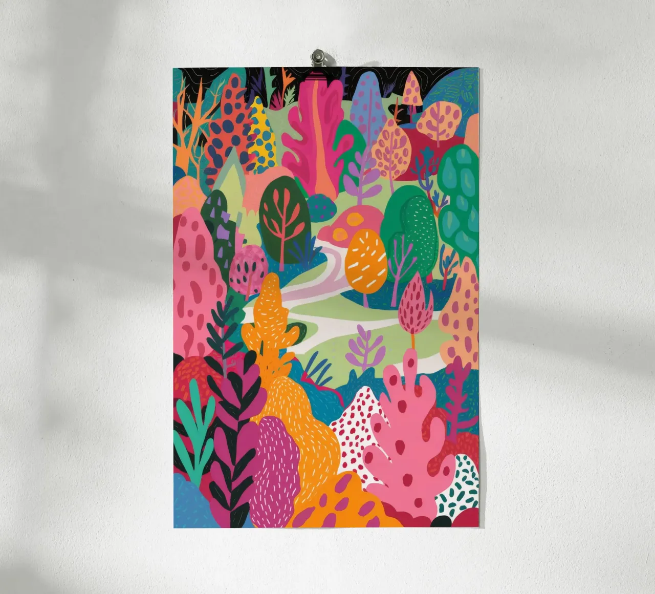 Foresta di colori carta hahnemühle da Arcane Shade