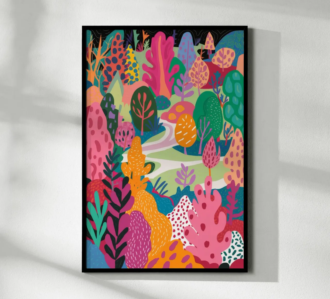 Foresta di colori poster da Arcane Shade