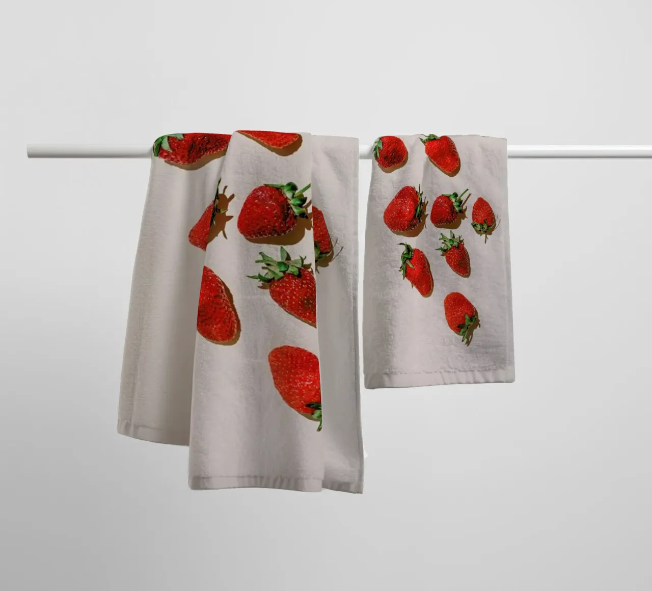 Erdbeeren asciugamano da bagno da Eat this