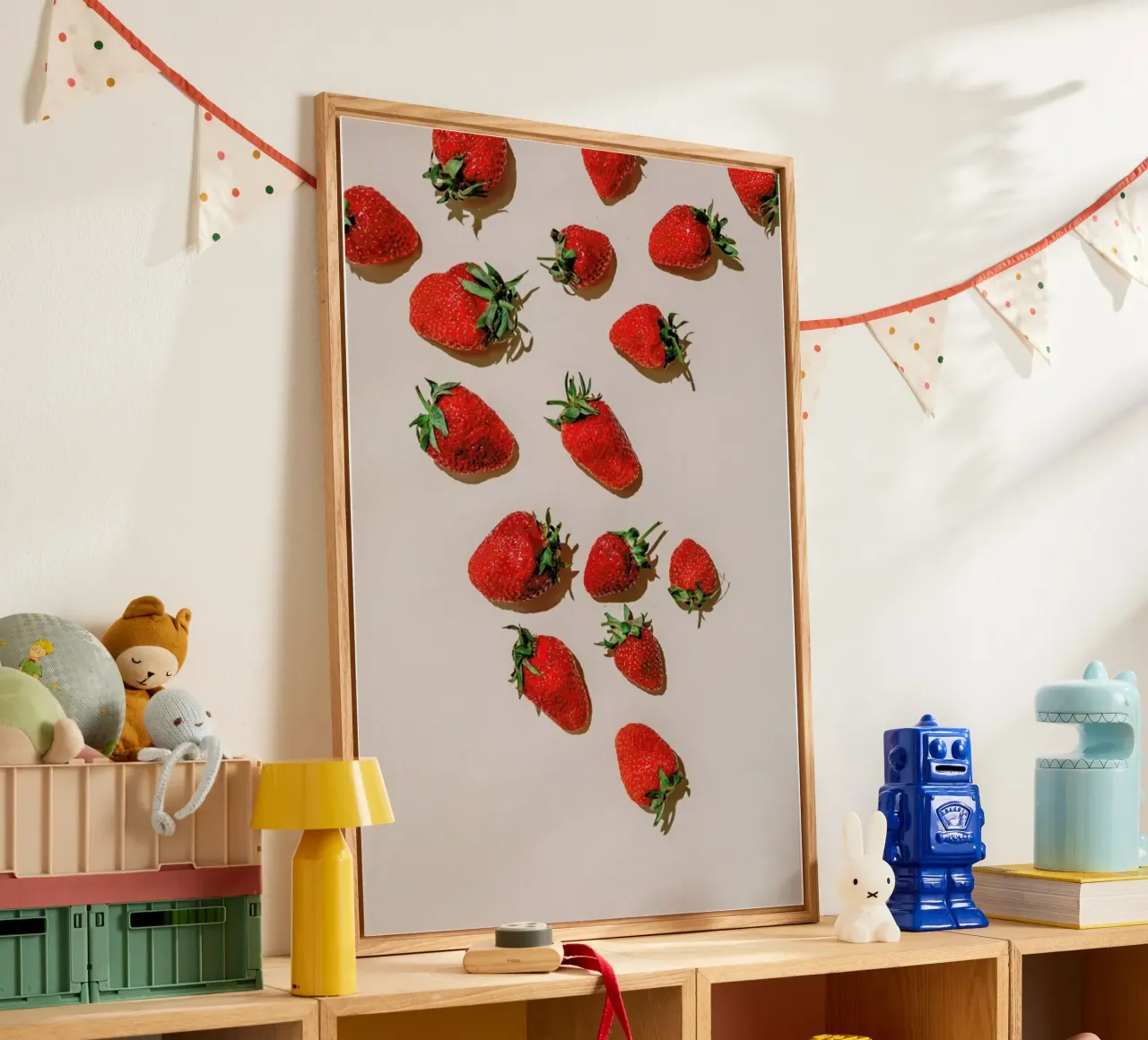 Erdbeeren plexiglass da Eat this