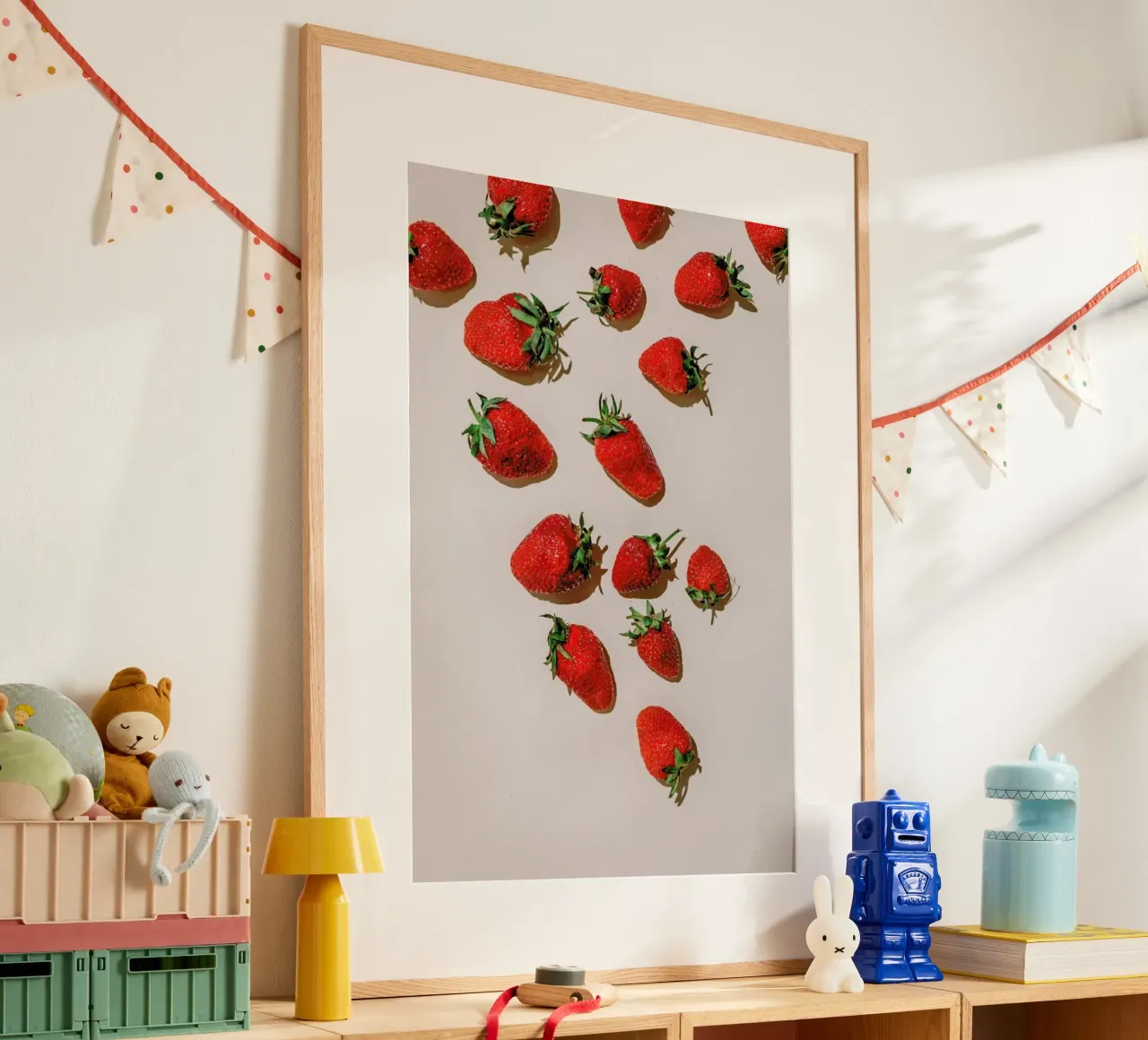 Erdbeeren poster by Eat this