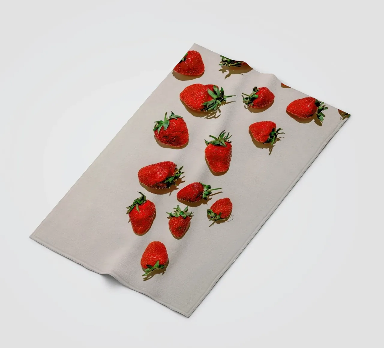 Erdbeeren fleece blanket by Eat this