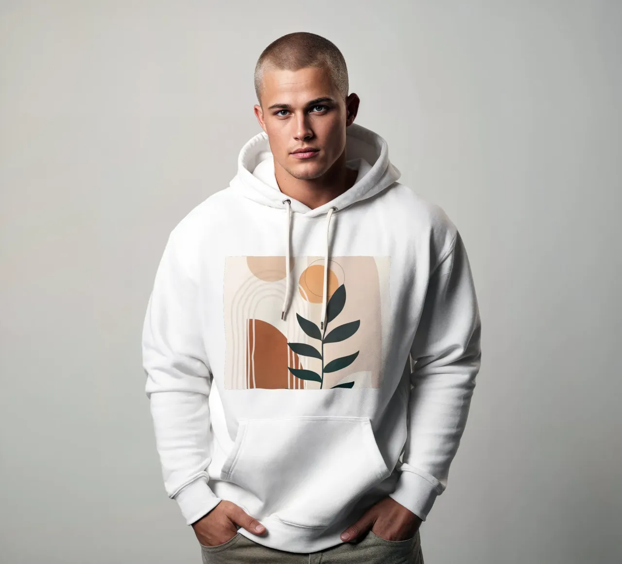 Modern Shapes Design 12 sudadera con capucha de cityart