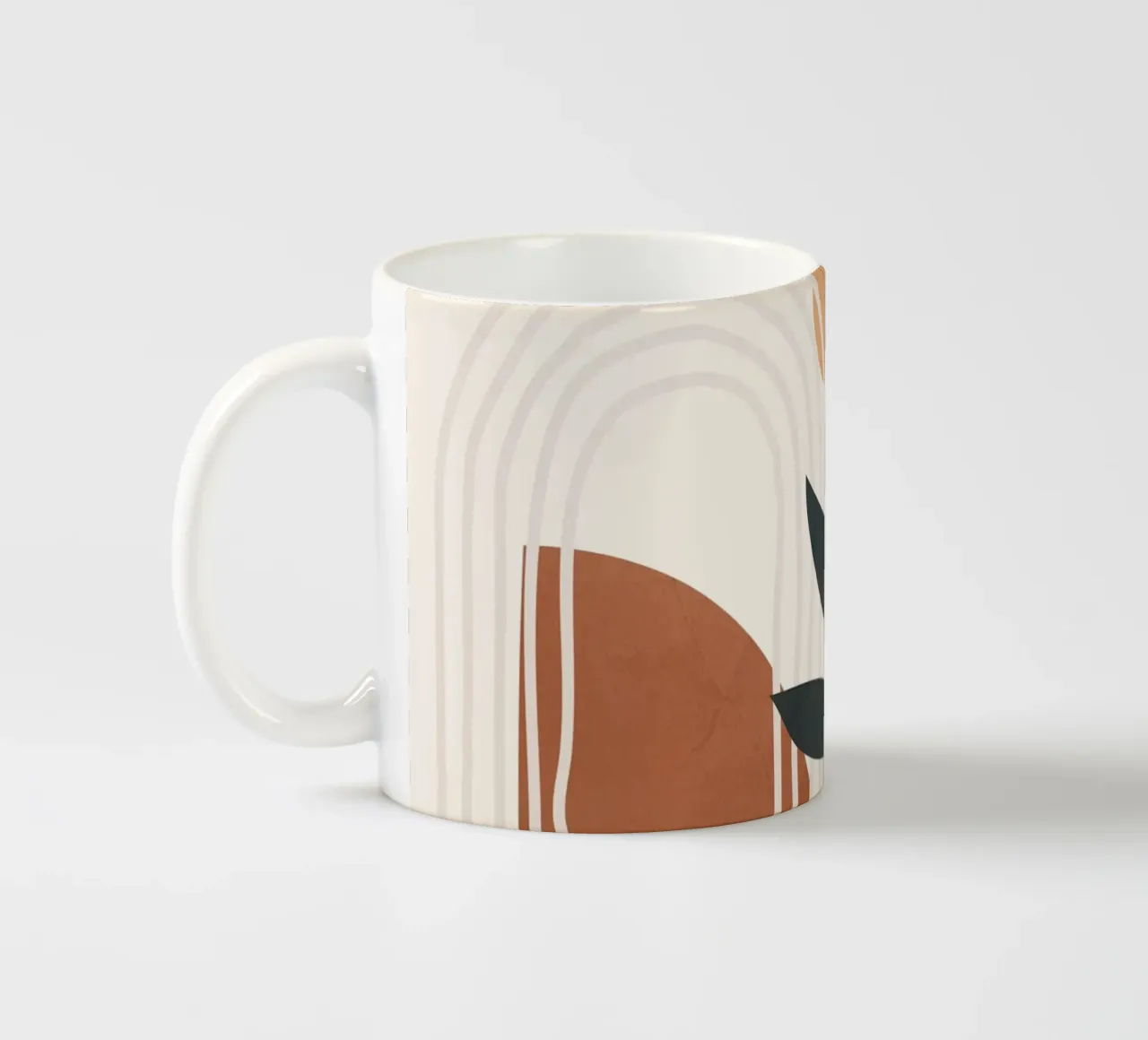 Modern Shapes Design 12 Keramik Tasse von cityart