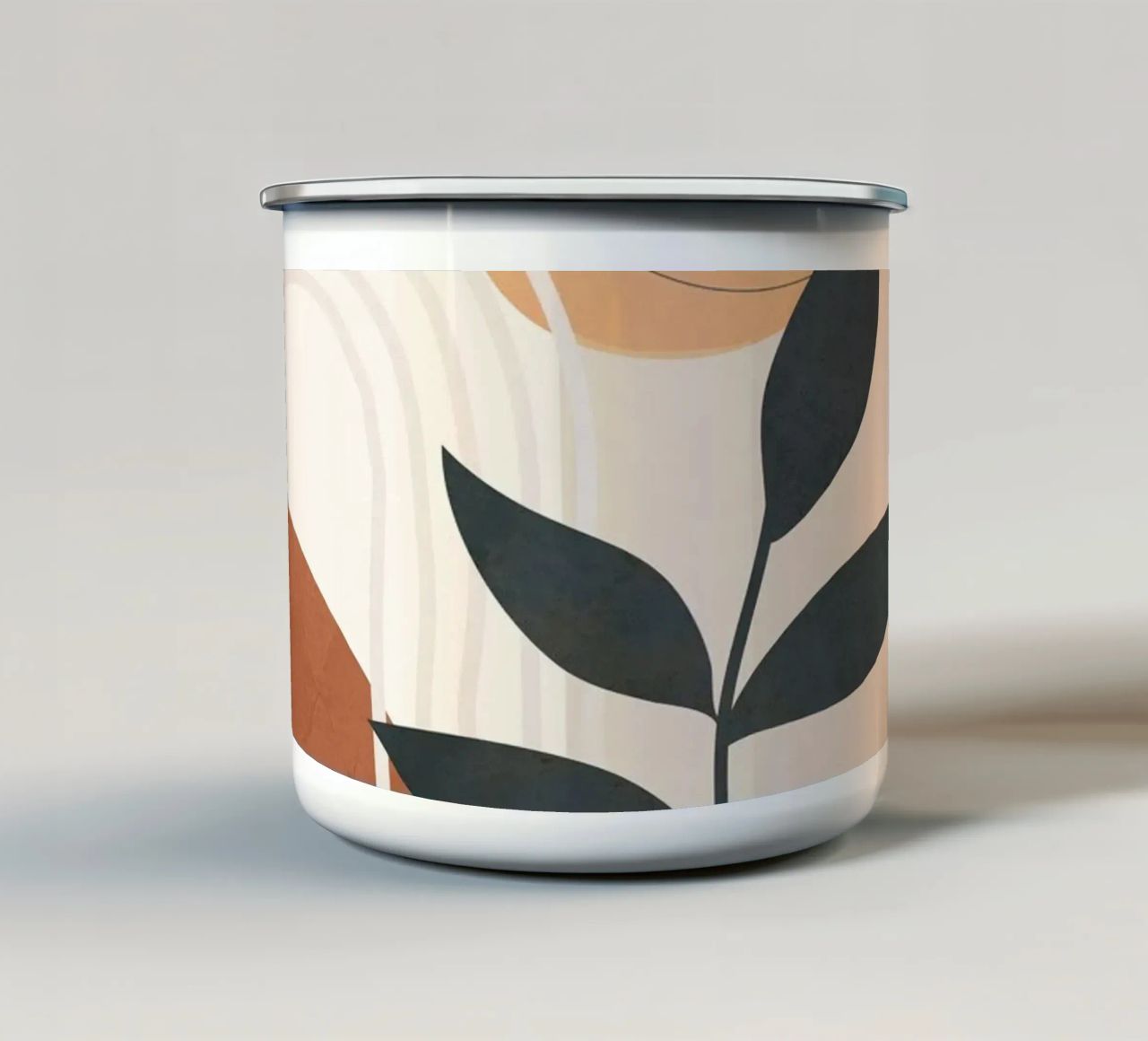 Modern Shapes Design 12 tazza in smalto da cityart