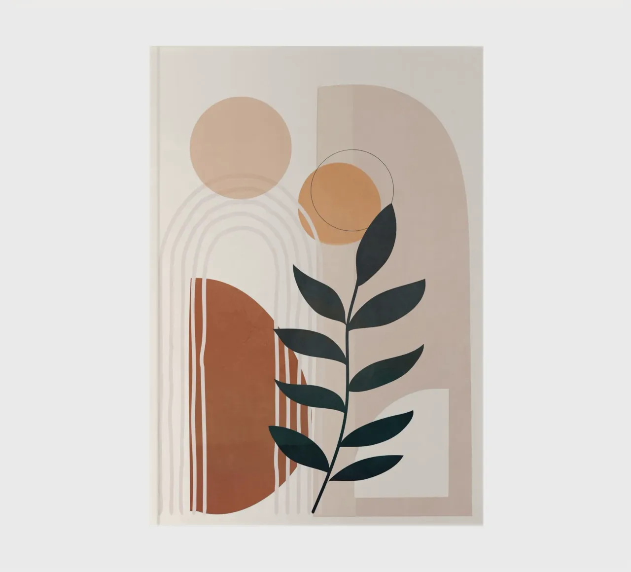 Modern Shapes Design 12 notebook by cityart