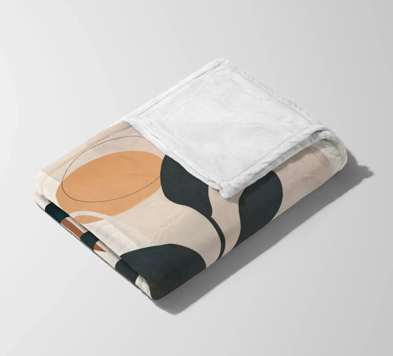 Modern Shapes Design 12 coperta in pile da cityart