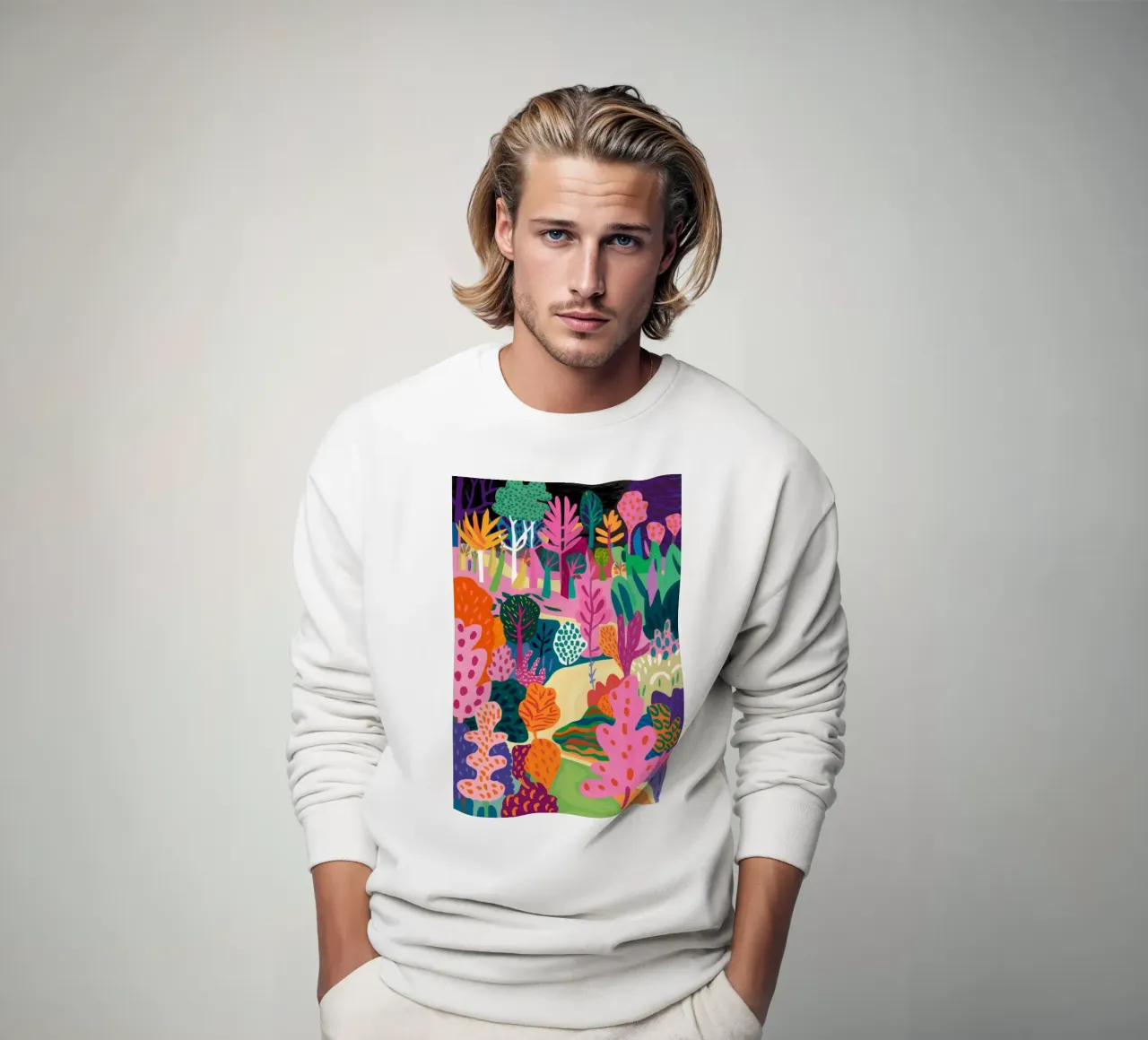 Bagliore botanico di mezzanotte felpa da Arcane Shade