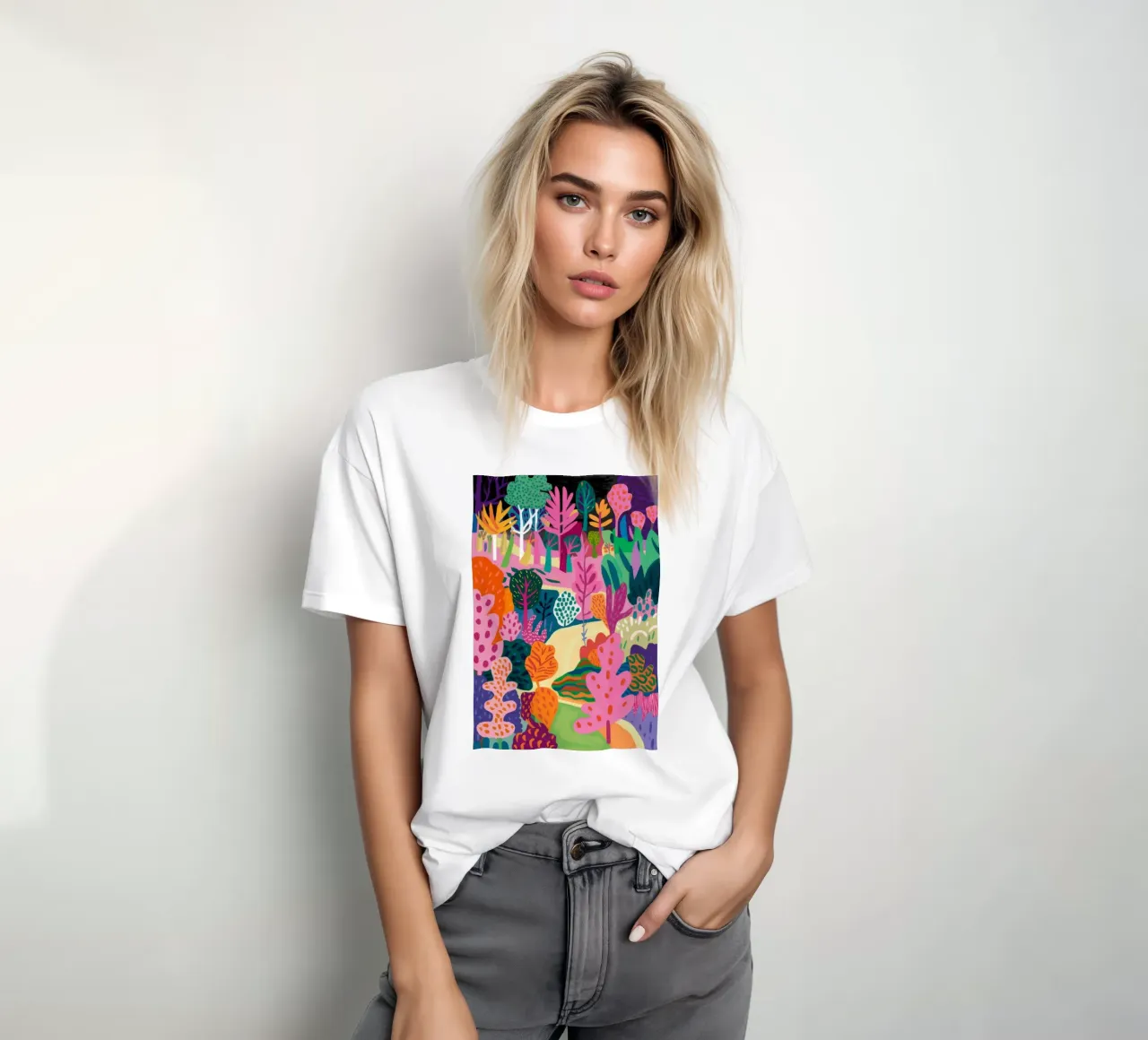 Bagliore botanico di mezzanotte t-shirt da Arcane Shade
