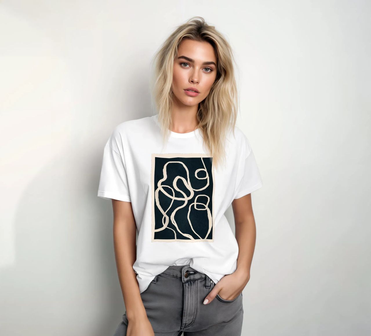 Ether Line 1 t-shirt da Nadjaa