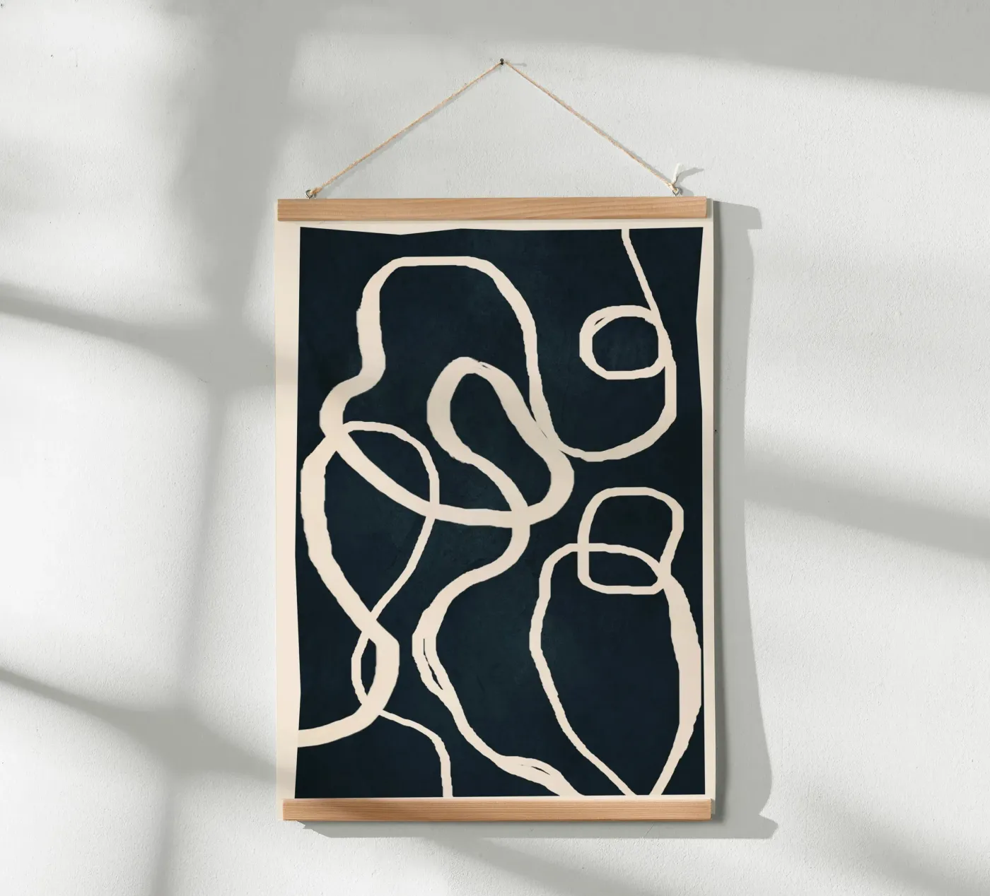 Ether Line 1 poster by Nadjaa